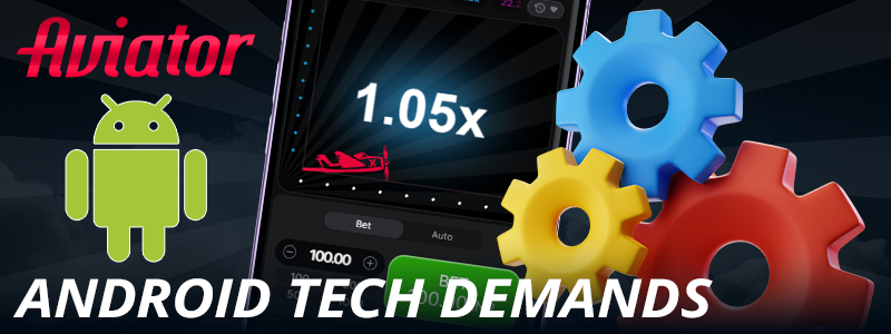 Technical requirements for Aviator India app on Android