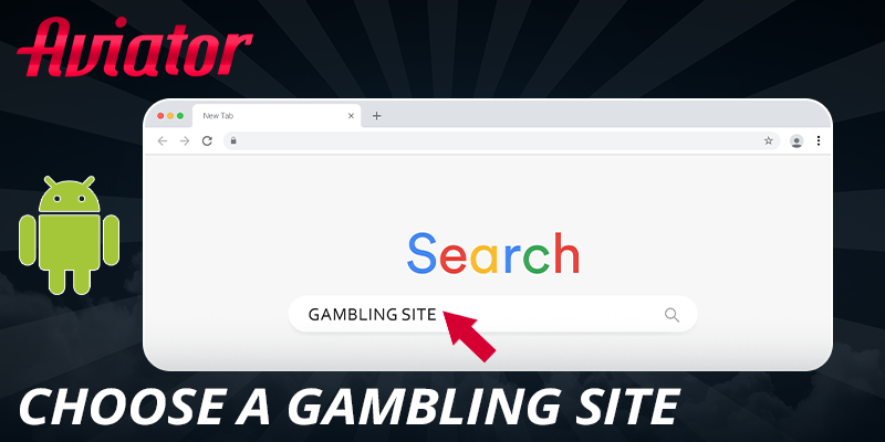 Select gambling site for Aviator game