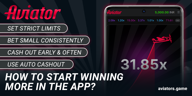 Tips for winning in the Aviator app